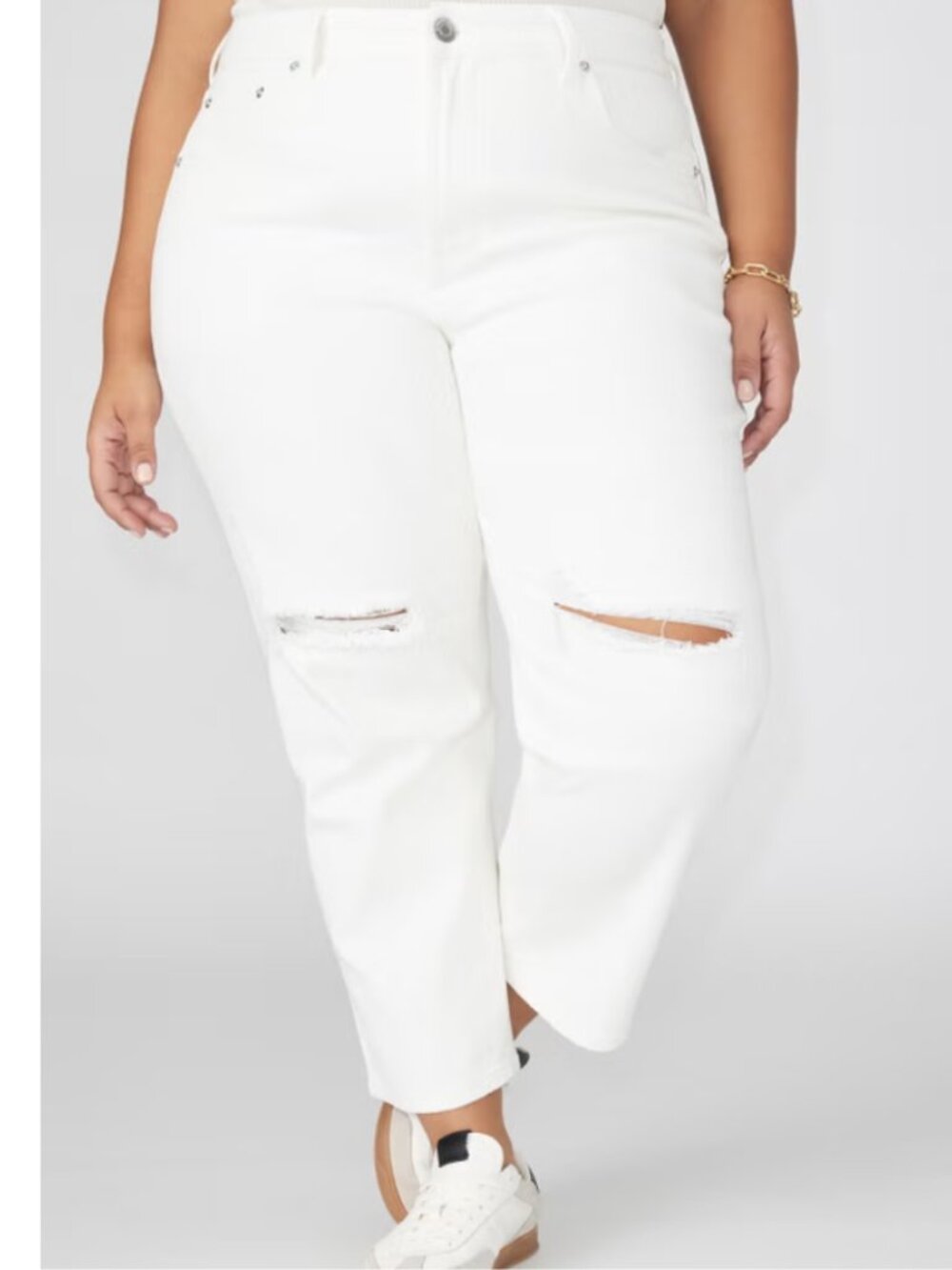 The Naomi Comfort Stretch Straight Leg Jean Crop